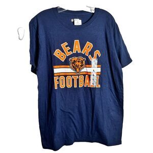 Team Apparel Chicago Bears T-Shirt L Short Sleeve‎ Womens Cotton NFL Football